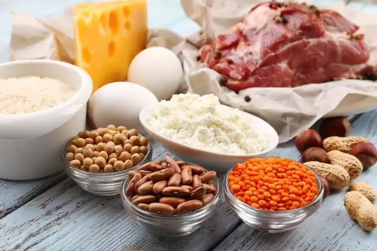 Προϊόντα για μια δίαιτα πρωτεΐνης